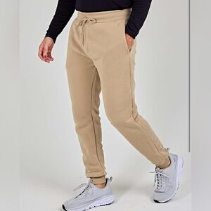 NWOT Real Essentials Men's Tech Fleece Ultra-Soft Jogger Sweatpants with Pockets